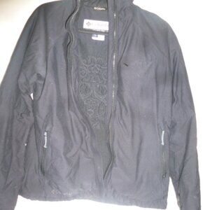 ✨ Columbia Black Full-Zip Lightweight Jacket – Women’s Small ✨